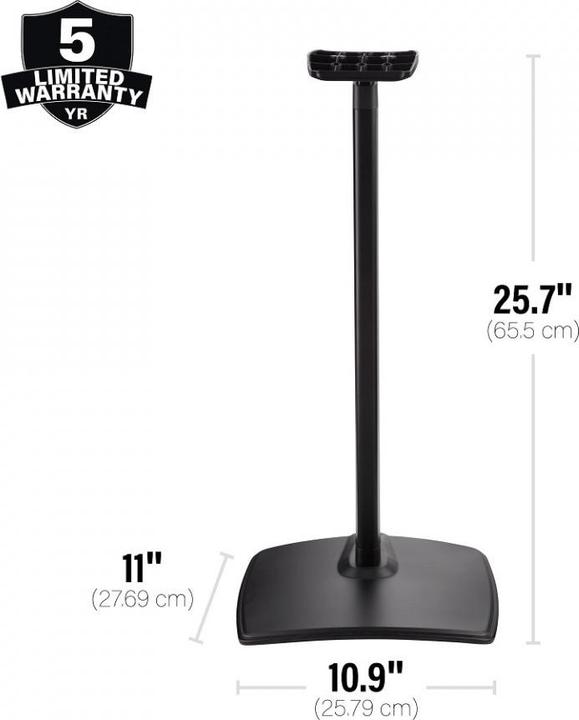 Actual product image Sanus WSSE3A1-B2 (1 pcs., Stand, Height-adjustable)