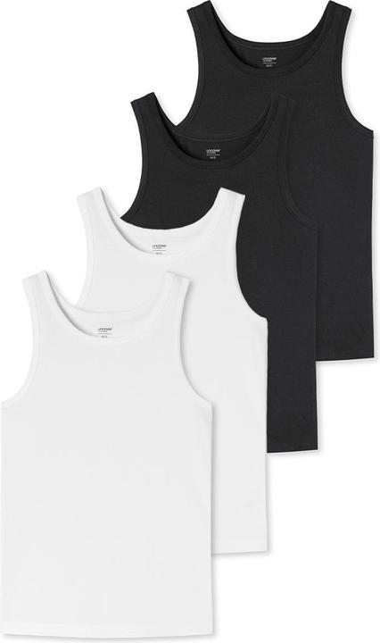 Produktbild Uncover by Schiesser 4er Pack Basic Unterhemd / Tanktop (M)