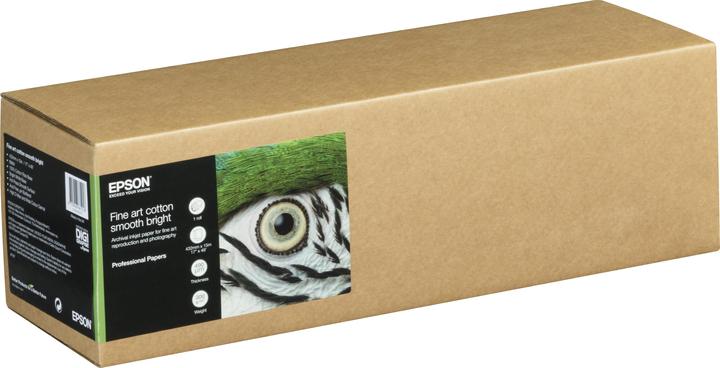 Actual product image Epson Fine Art Cotton Smooth Bright (300 g/m², 1500 cm, 43.20 cm)