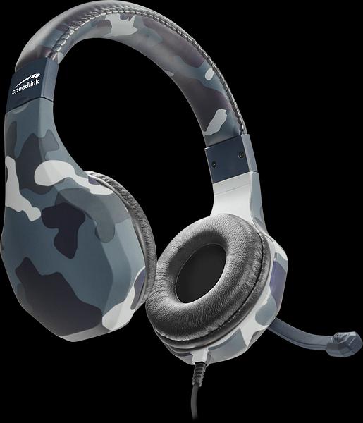 Actual product image Speedlink Raidor PS4 headset, black (SL-450303-BE) (Cable)
