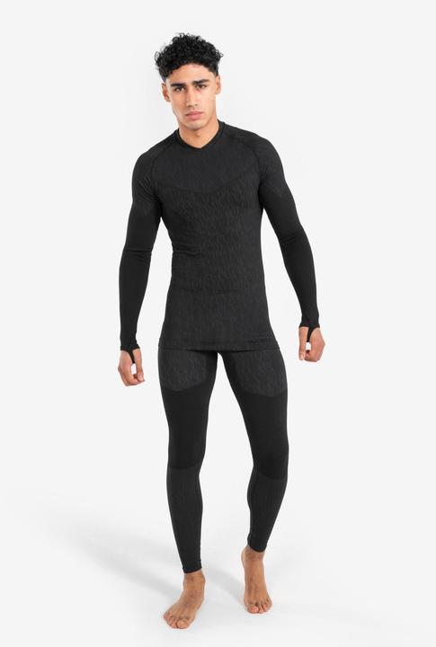 Produktbild Kipsta Damen/Herren Funktionsshirt langarm - Keepdry schwarz (XS)