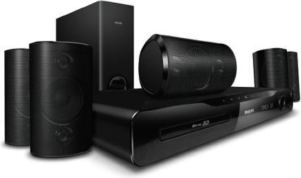 Actual product image Philips HTS4562/12, 3D 5.1 Blu-ray home cinema system, 1000 watts (105 W)