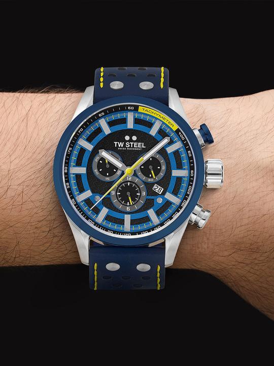Produktbild TW-Steel SVS208 Fast Lane Chronograph Limited Edition 48mm 10ATM (Chronograph, 48 mm)