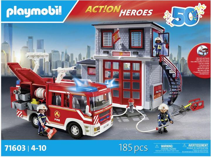 Produktbild Playmobil Feuerwehr-Megaset (71603, Playmobil City Action)