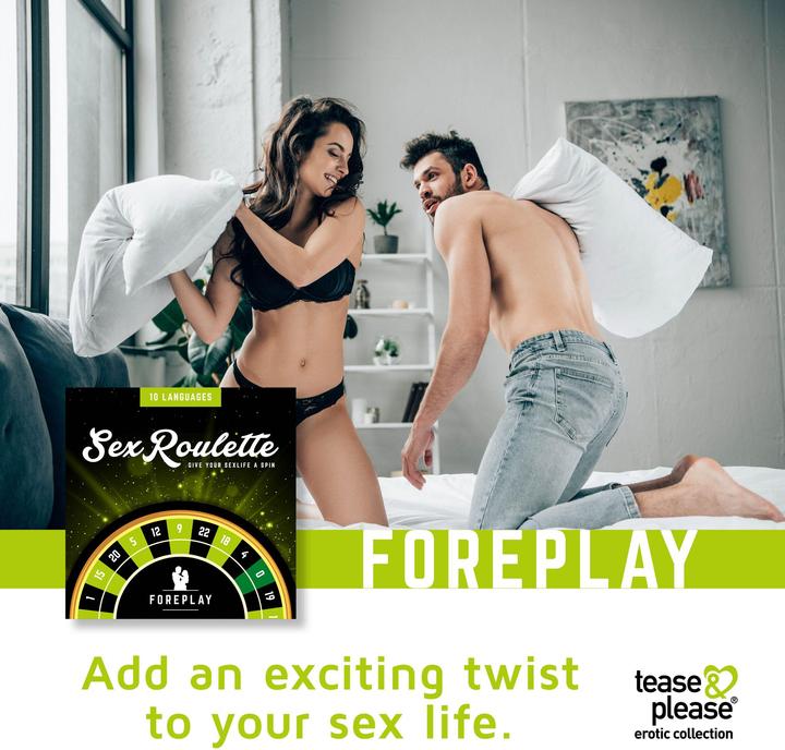 Produktbild Moodzz Foreplay (Sonstiges, Deutsch, Spanisch, Französisch, Norwegisch, Polnisch, Niederländisch, Russisch, Schwedisch, Italienisch, Englisch)
