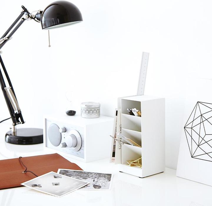 Actual product image Yamazaki Tower Pen Stand