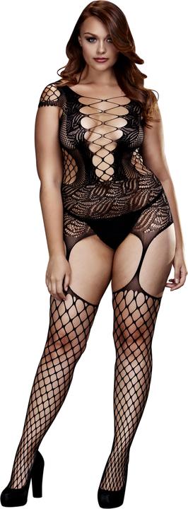 Immagine prodotto Baci Body a rete con corsetto e bretelle (XXL)