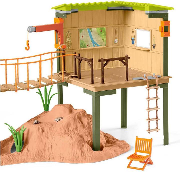 Actual product image Schleich Wild Life Adventure Station