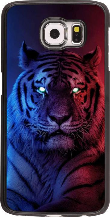 Actual product image PhoneLook Cover Tiger Blue Red (Samsung Galaxy S6)