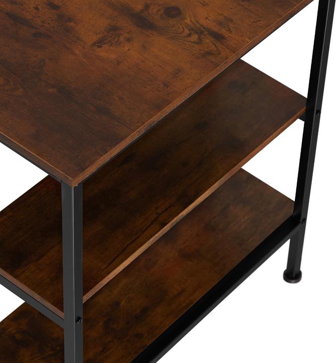 Actual product image tectake Desk Canton (60 x 60 x 120 cm)