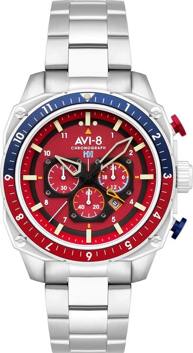 Actual product image AVI-8 AV-4100-22 Hawker Hunter Dual Time (Chronograph)