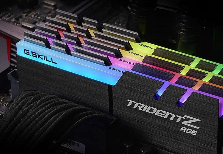Actual product image G.Skill Trident Z RGB (4 x 16GB, 3000 MHz, DDR4-RAM, DIMM)