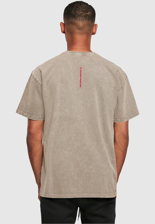 Immagine prodotto FC Bayern München Logo R - Maglietta oversize pesante lavata con acido - 115369 (L)