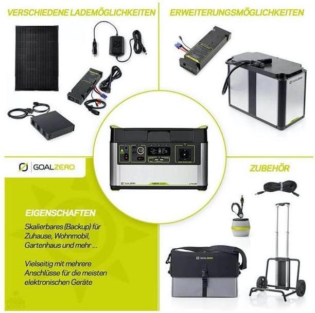 Produktbild Goal Zero Yeti 1000X Powerstation (983 Wh, 17.20 kg)