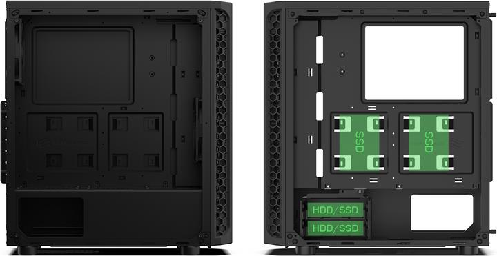Actual product image Silentium PC Signum SG1 TG (ATX, mATX, Mini-ITX)