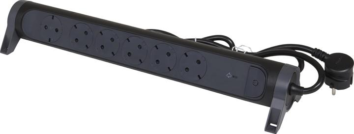 Produktbild Legrand Drehbare Steckdosenleiste, 6-fach Steckdose (6 x, CEE 7/3, CEE, 1.50 m)