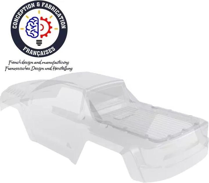 Produktbild Hobbytech Karosserie Rogue Terra 1 mm Lexan unlackiert, 1:10
