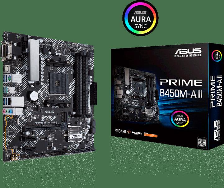 Produktbild ASUS PRIME B450M-A II (AM4, AMD B450, mATX)