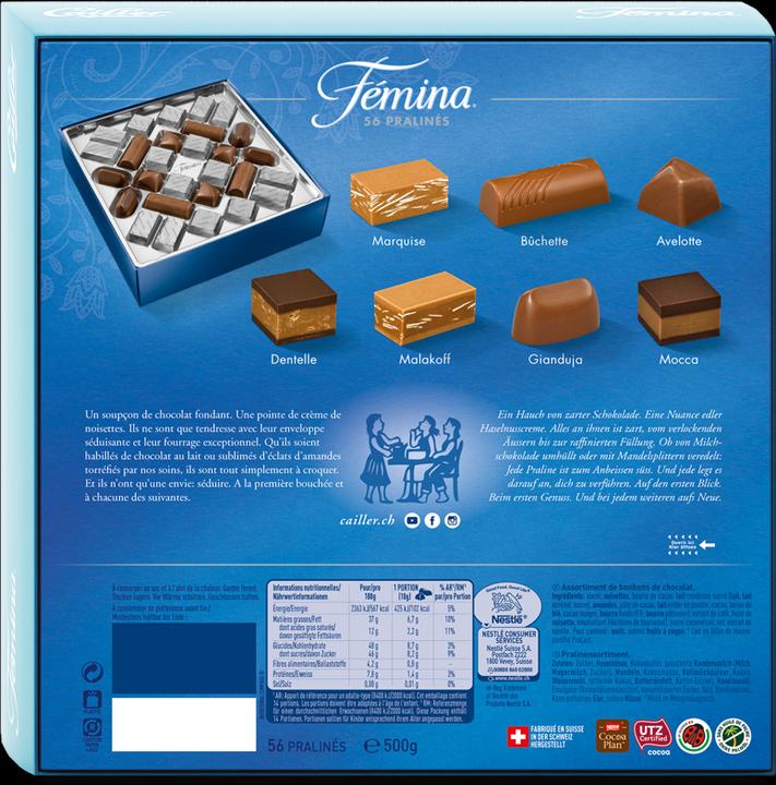 Produktbild Cailler Fémina Pralinen (500 g)