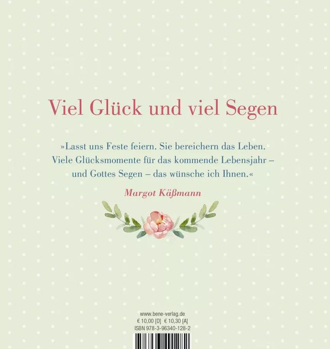 Immagine prodotto Herzlichen Glückwunsch zum Geburtstag (Tedesco, Margot Kässmann, 2022)
