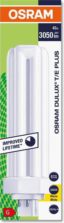 Produktbild Osram Dulux (GX24q-4, 42 W, 3200 lm, 1 x, G)