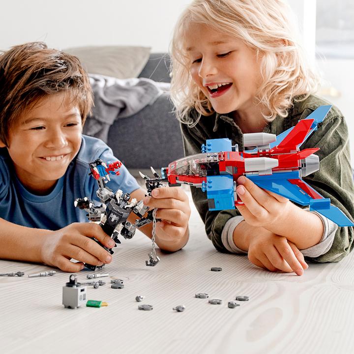 Immagine prodotto LEGO Spiderjet vs. Venom Mech (76150, LEGO Marvel)