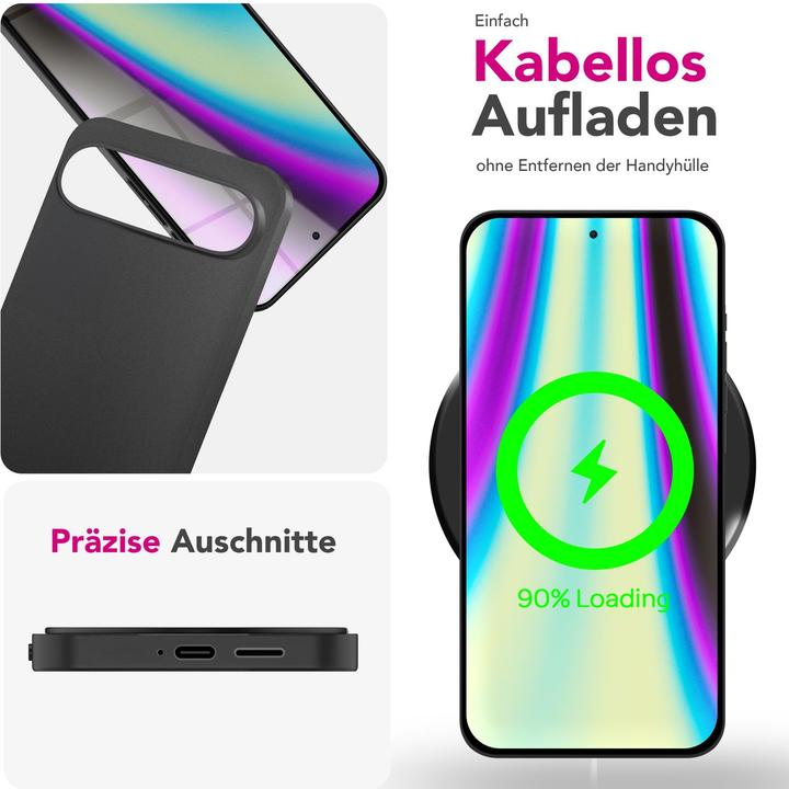 Actual product image Nalia Phantom - 0,3mm Extrem Dünn, Federleicht, Mattiert, Minimalistisch - Ultra-Slim Handycase (Google Pixel 9)