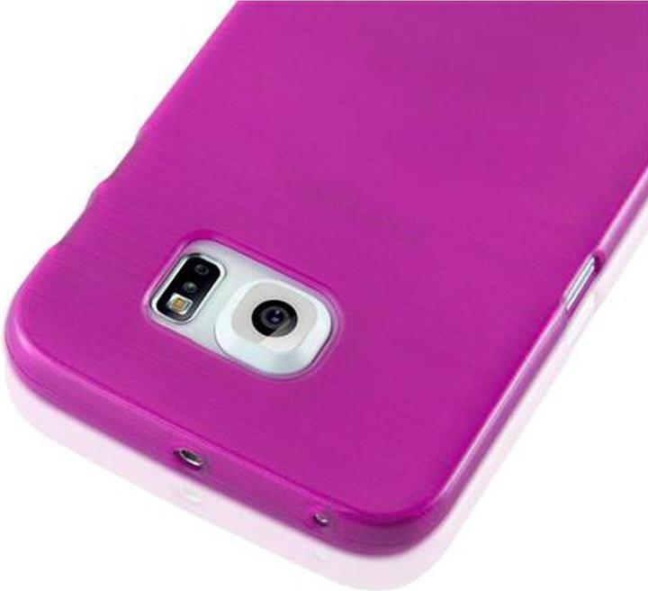Actual product image Cadorabo TPU Brushed Cover (Samsung Galaxy S6 Edge)