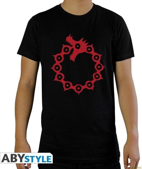 ABYstyle THE SEVEN DEADLY SINS - Tshirt Emblems man SS black- basic (XL)