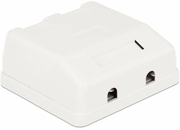 Actual product image Delock Keystone empty housing: 2 port (Keystone module holder)