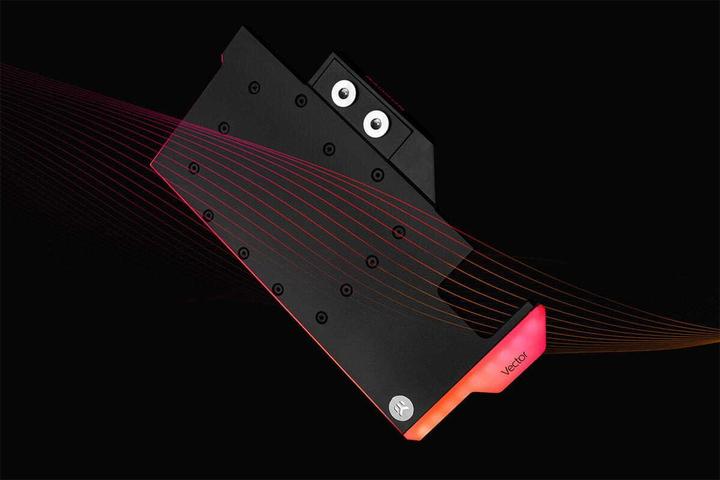 Actual product image EKWB EK Quan.Vec Nitro+ RX 68/6900XT D-RGB bk- 3831109844304