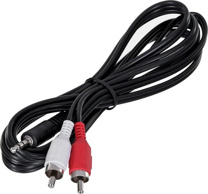 Produktbild Gembird 2xRCA, M/M Audio-Kabel (1.50 m, 3.5mm Klinke (AUX), Cinch)