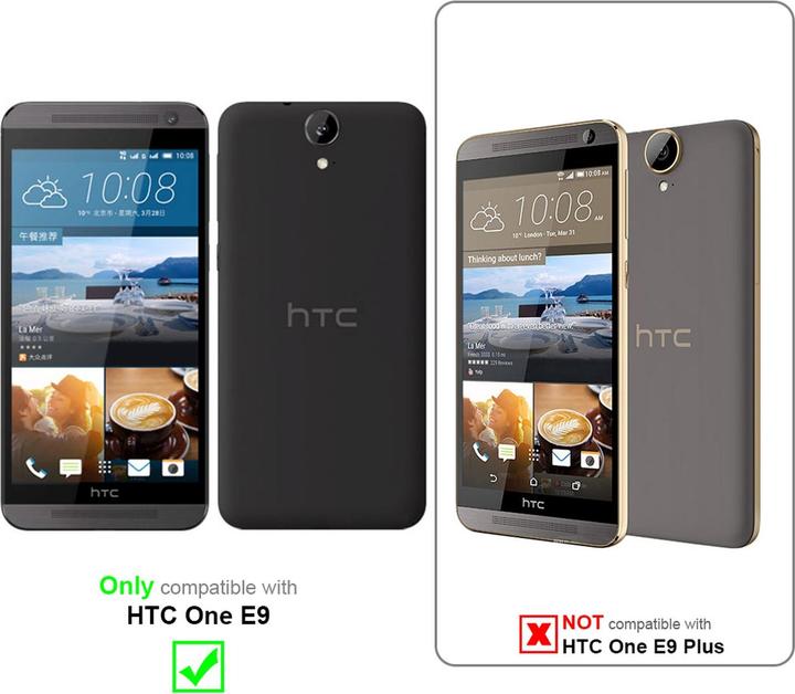 Actual product image Cadorabo TPU S-Line Cover (HTC One E9)