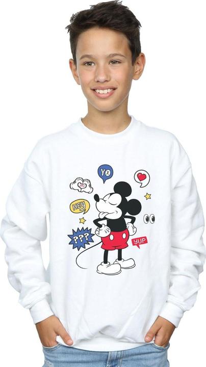 Produktbild Disney Mickey Mouse Tongue Out Sweatshirt Jungen (152, 158)
