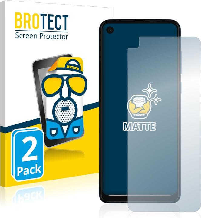 Actual product image BROTECT Protector Anti-Glare (2 Piece, Motorola One Vision)