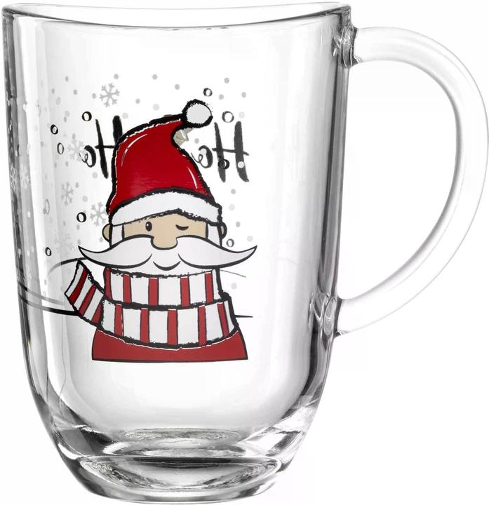 Leonardo Tasse Capanna Weihnachtsmann 380 ml, 1 Stück (380 ml, 1 x)