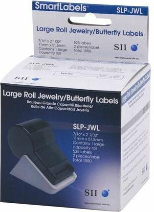 Actual product image Seiko SLP-JWL Labels for jewellery, 1 roll à 525 x 2 labels