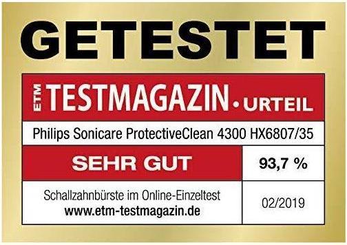 Actual product image Philips Sonicare ProtectiveClean 4300 (Sonic toothbrush)