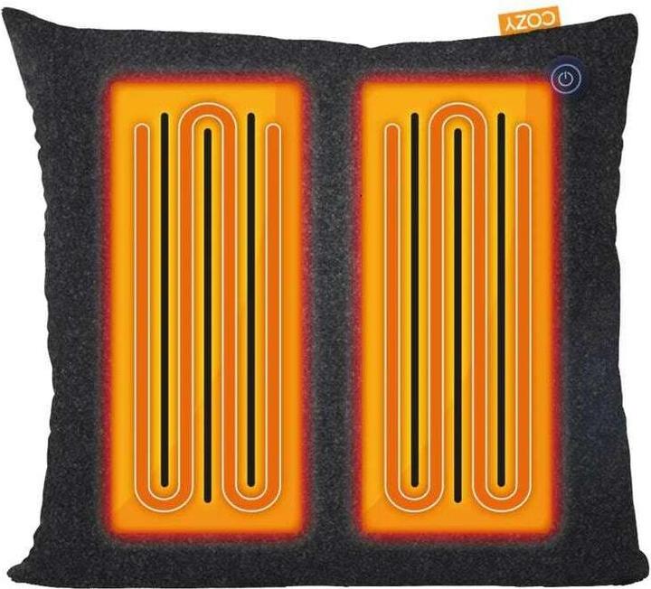 Immagine prodotto Bodi-Tek warmtekussen | Una | Duurzaam & Draadloos | Infrarood | 45x45 cm | Studio Orange| Grote Batterij (45 x 45 cm)
