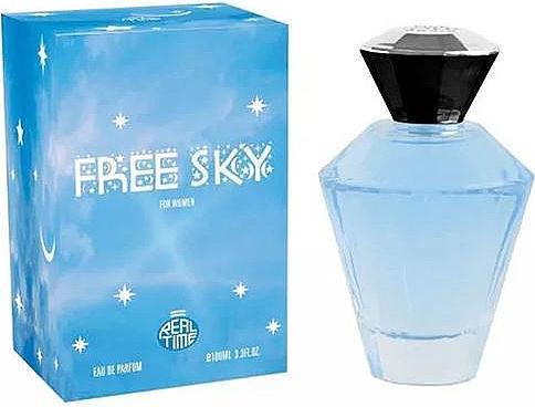 Real Time - Free Sky For Woman - Eau De Parfum - 100Ml (Eau de Parfum, 100 ml)