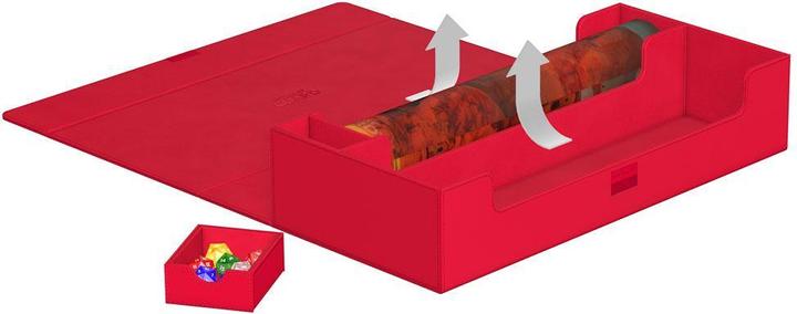Actual product image Ultimate Guard Card Box XenoSkin Superhive 550+ Red