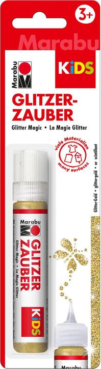 Actual product image Marabu KiDS glitter paint "Glitter magic", glitter gold (Glitter magic, 25 ml)
