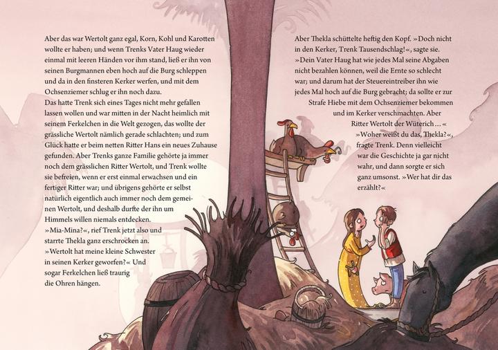 Image du produit Der kleine Ritter Trenk und der ganz gemeine Zahnwurm (Allemand, Kirsten Boie, Barbara Scholz, 2013)