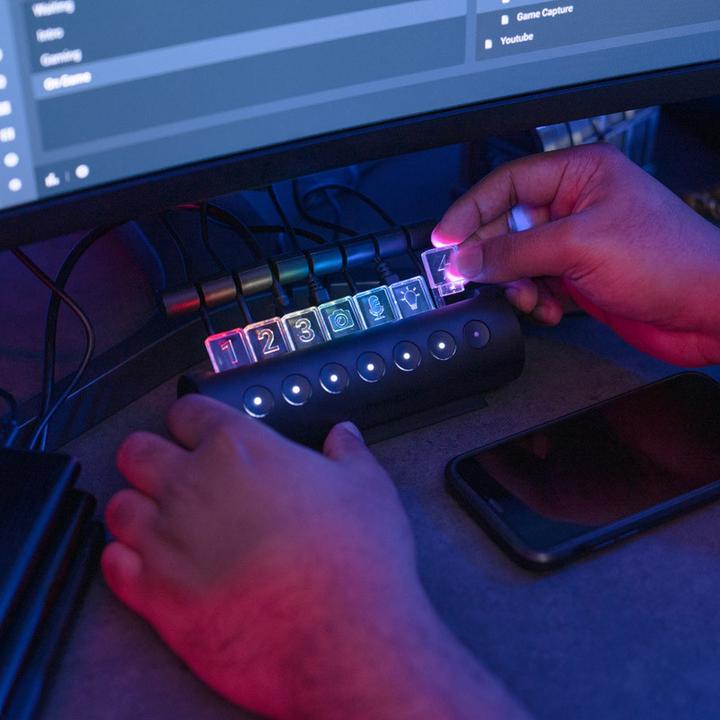 Actual product image Streamplify Hub Ctrl 7 Slot (USB-A, 7 Ports)