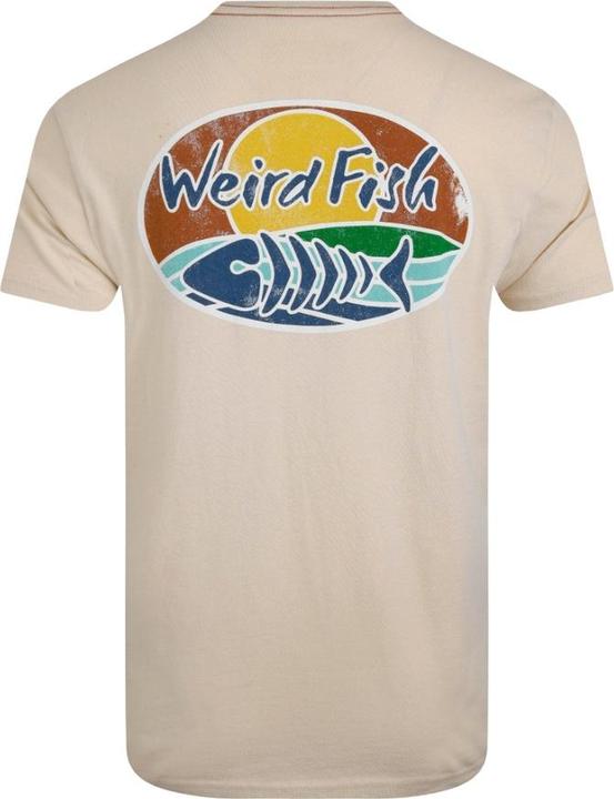 Actual product image Weird Fish Mens Land And Sea Graphic Back Print T-Shirt (S)