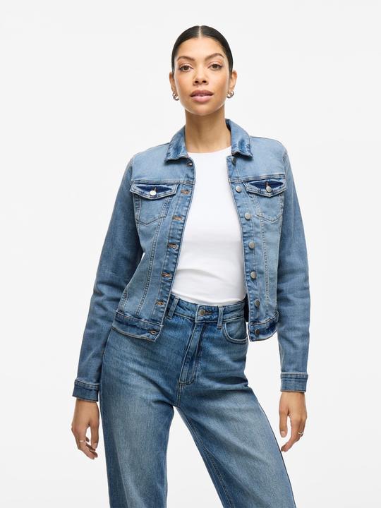 Immagine prodotto Vila Giacca di jeans con bottoni (XL)