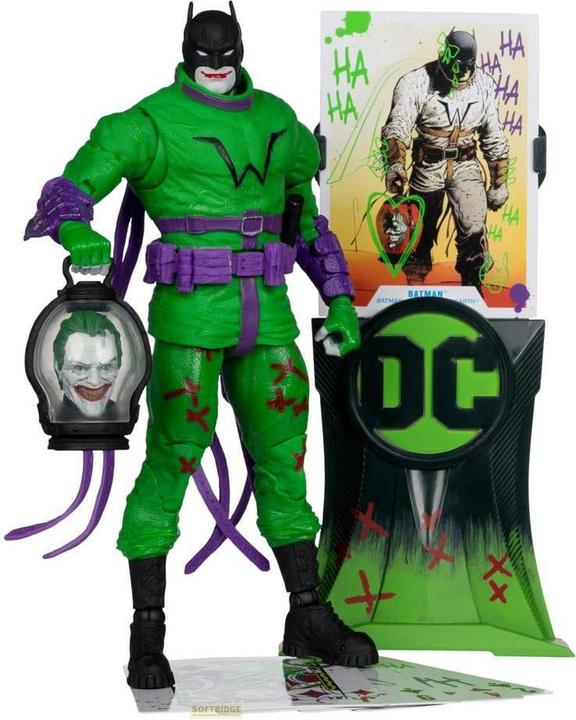 Immagine prodotto McFarlane Figura d'azione del Multiverso DC Batman (Batman: Ultimo Cavaliere della Terra) Jokerised