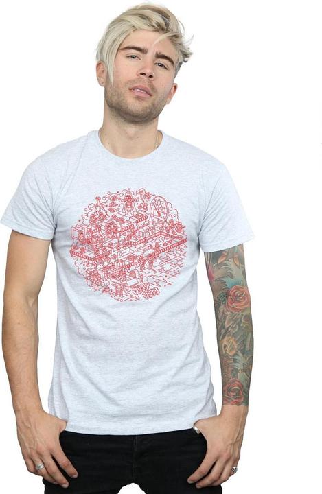 Produktbild Star Wars Christmas Death Star TShirt (XXL)