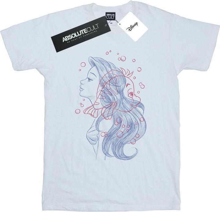 Produktbild Disney Ariel Flounder Sketch TShirt (L)