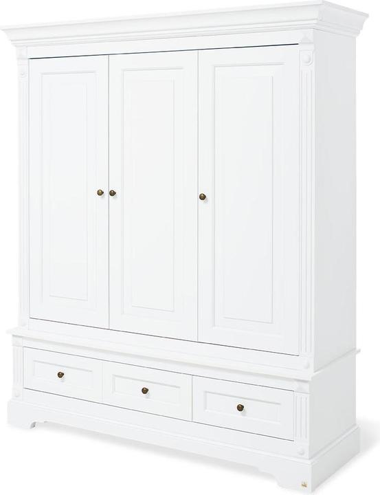 Pinolino Kinderzimmer-Set 'Emilia' breit gross inkl. Wandregal, 4-tlg. (Children's wardrobes)